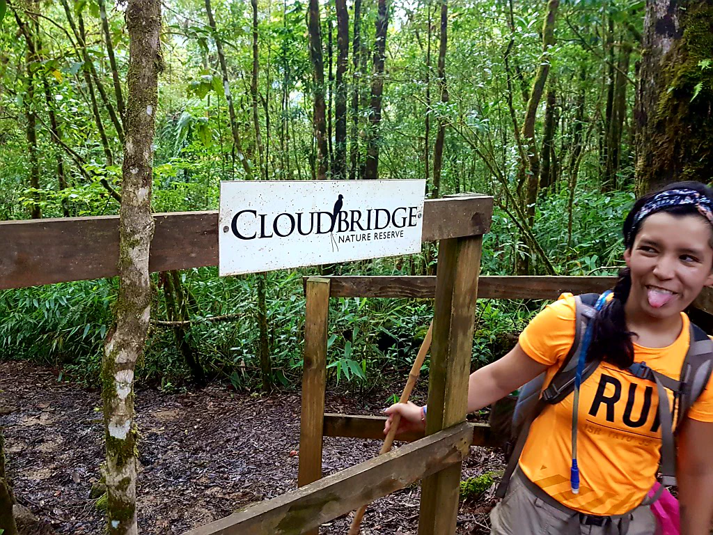 Grenze zwischen Cloudbridge und Chirripó National Park