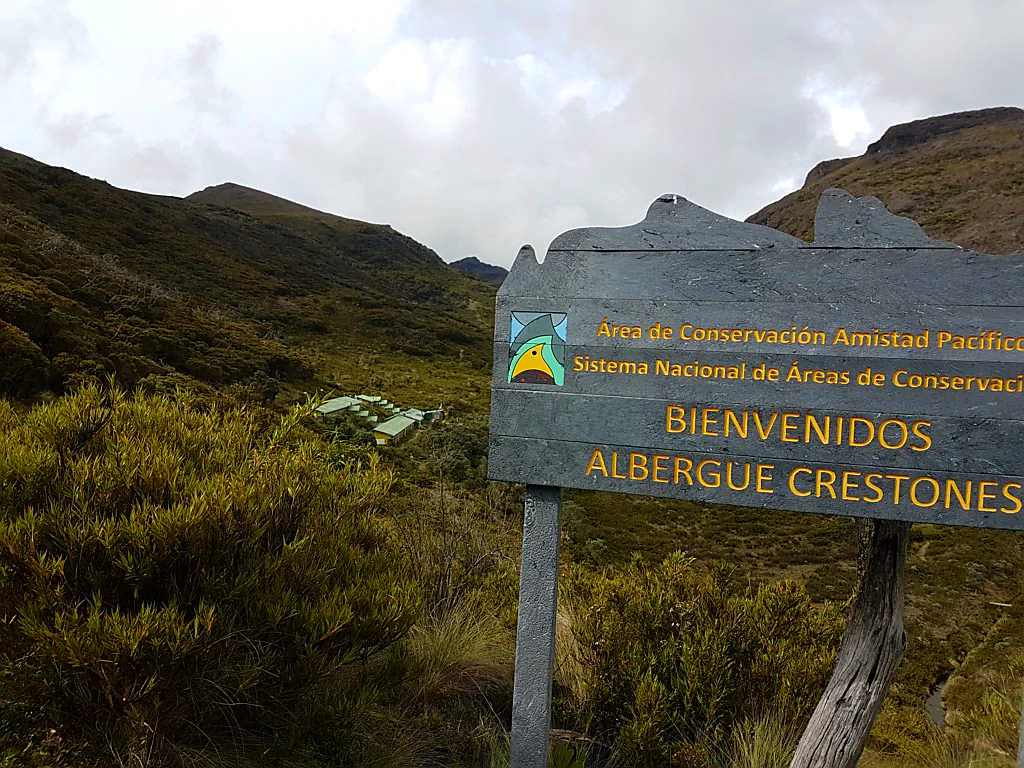 Endlich: die Hütte in Sicht!