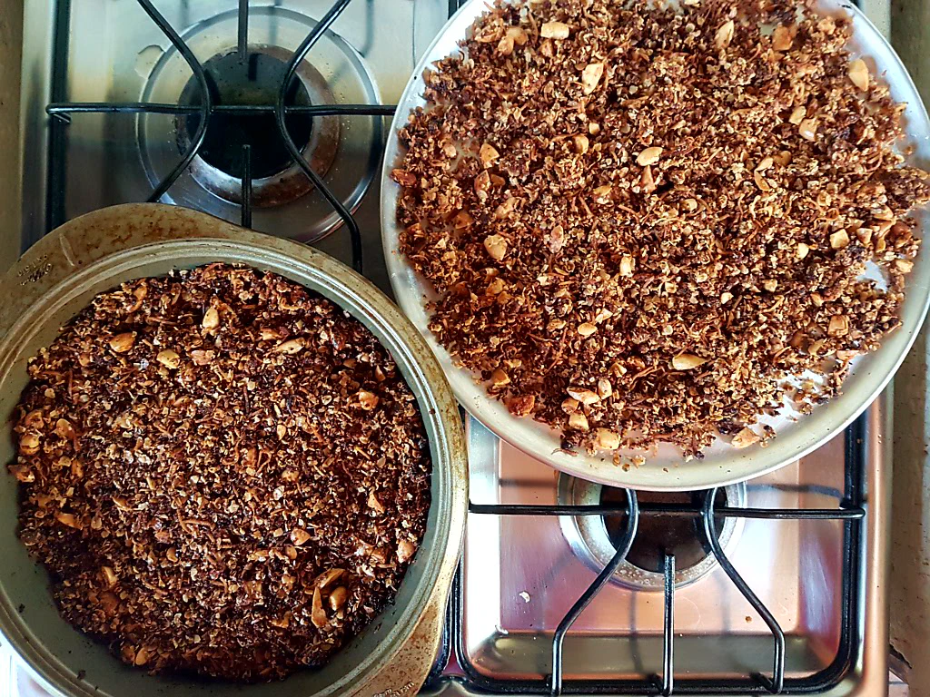 Leider etwas missglücktes selbstgemachtes Müsli...