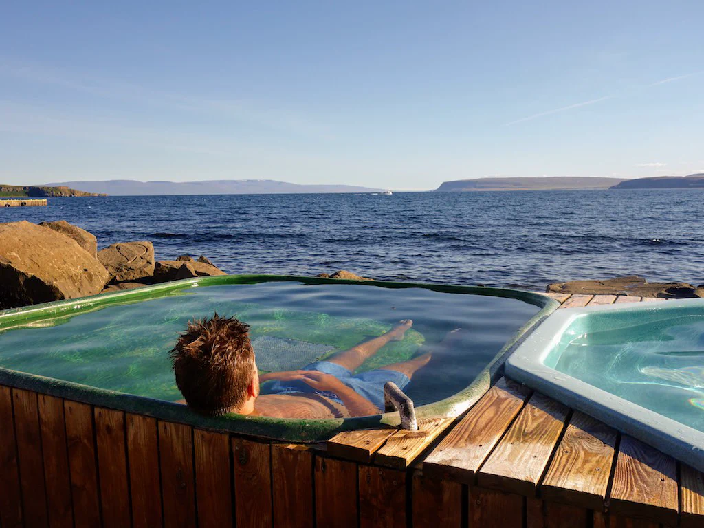 Hot Pot-Glück in Drangsnes