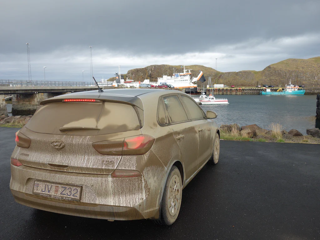 Der Sturm auf Snæfellsnes war heftig!