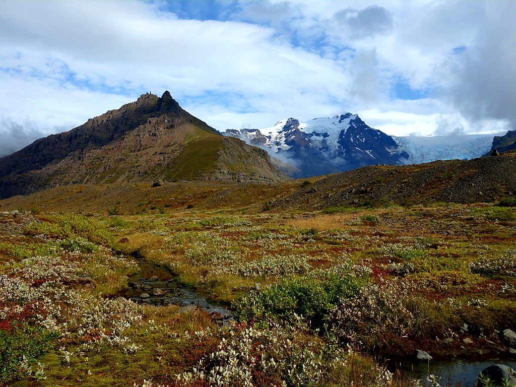 Gletschereis hautnah