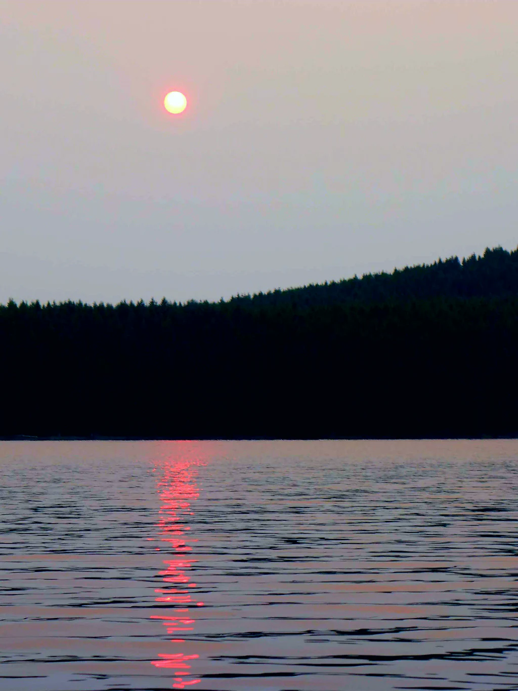Sonne über Vancouver Island