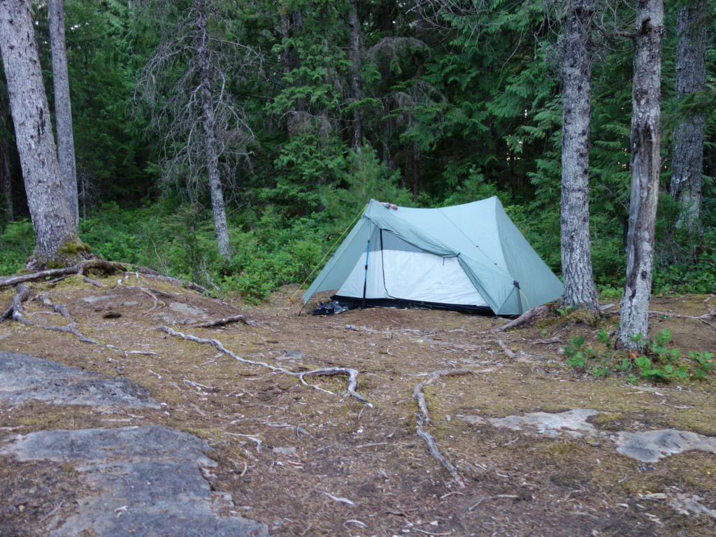 Unser Zelt - das erste Mal im Einsatz seit fünf Monaten!
