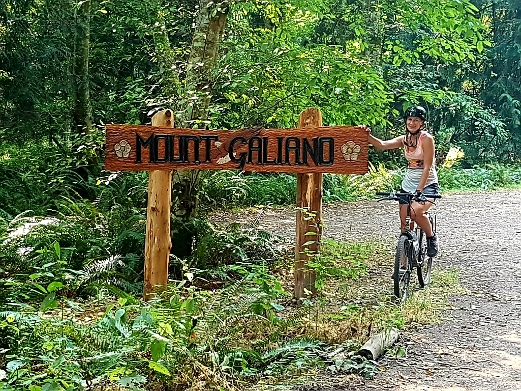 Auf zum Mount Galiano!