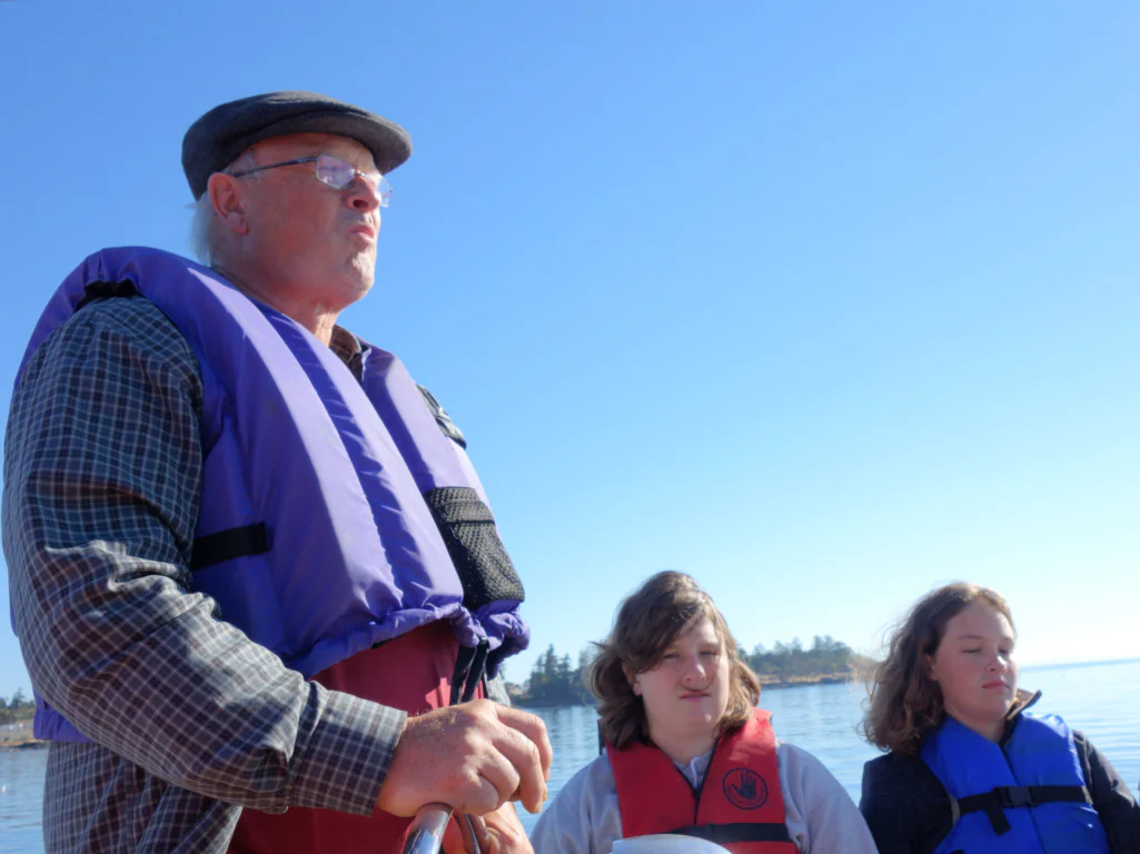 Perfektes Wetter auf der Juan de Fuca Strasse