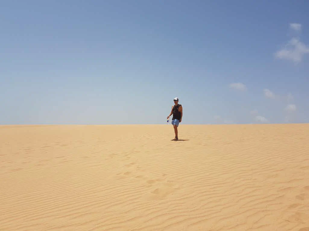 Karibisches Meer trifft auf Wüste