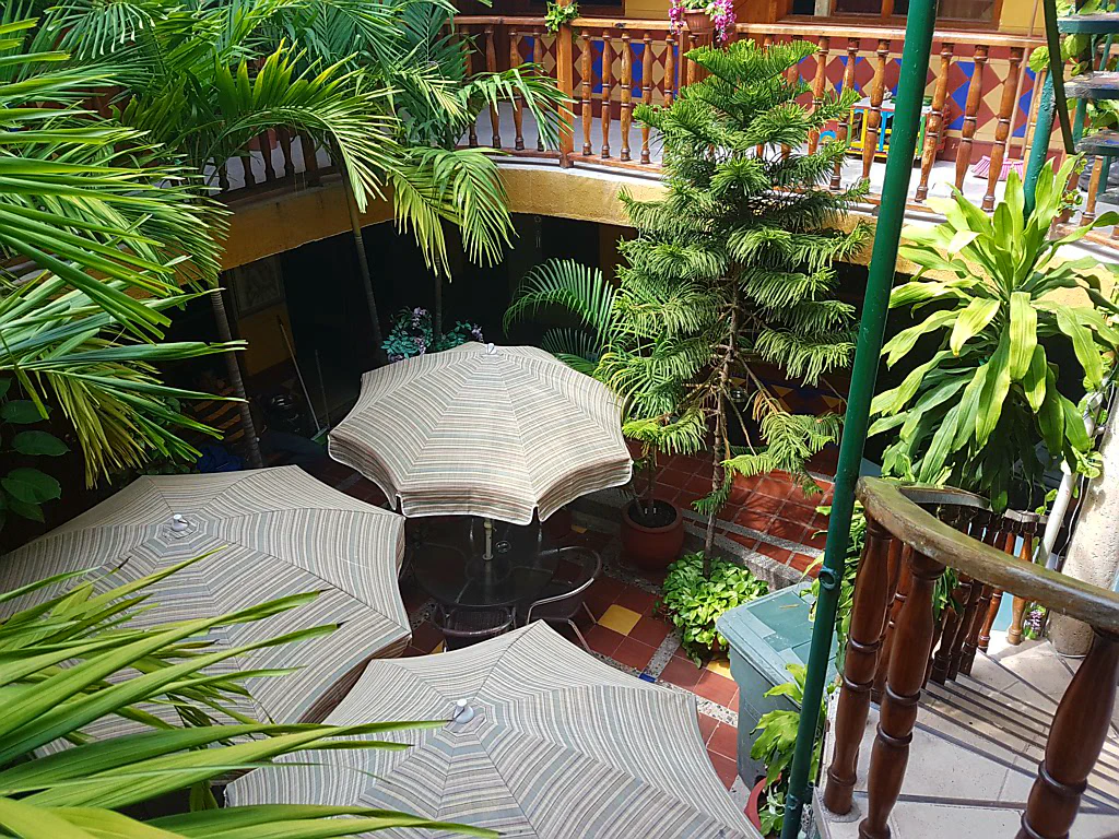 Innenhof des Hostal Casona