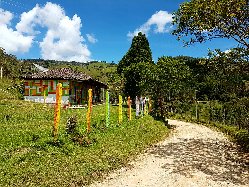 Idyllische Landschaft am See