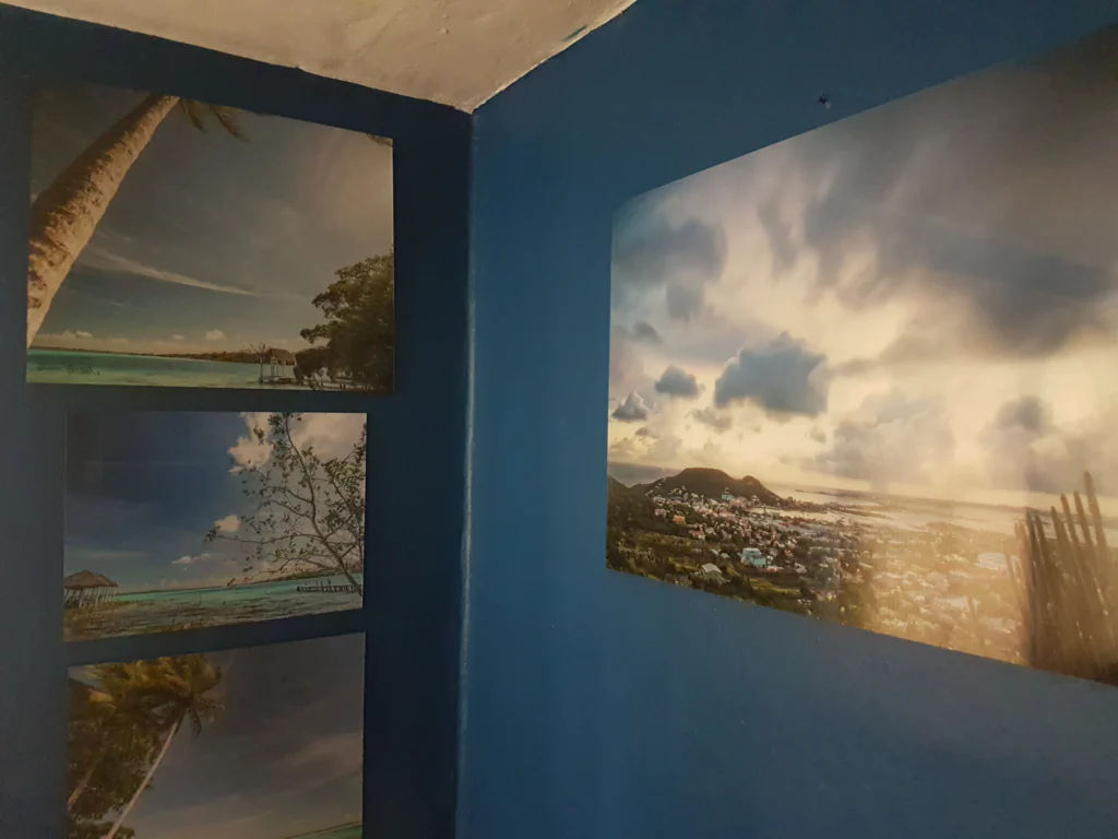 Unser Gastgeber ist Fotograf und dies seine Kunstwerke