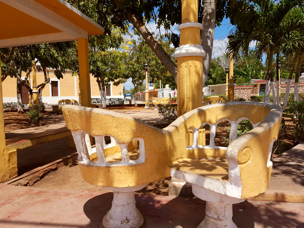 Traditionelles Maya-Dorf