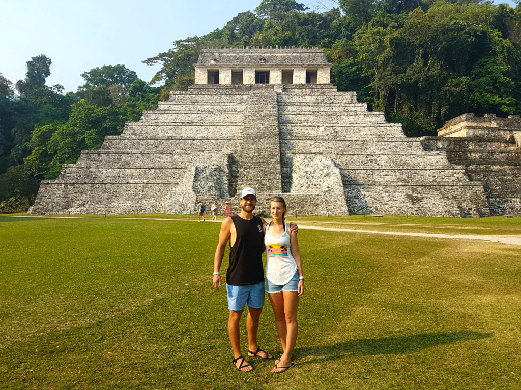 Blick auf den Palast