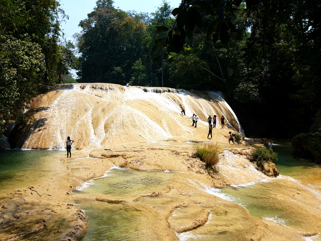 Baden in Vollmontur - wieso nicht...