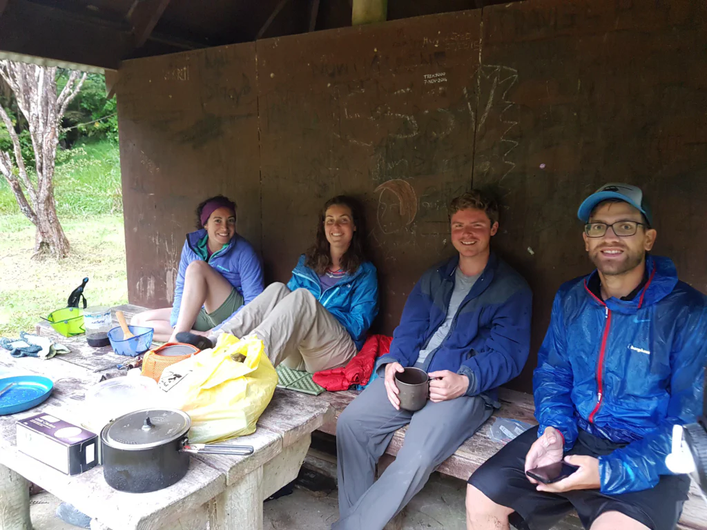 Unsere Huette fuer die Nacht