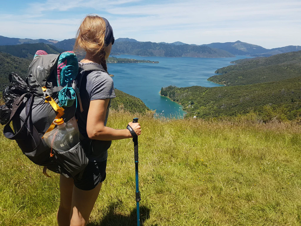 Blick aufs tuerkisblaue Meer