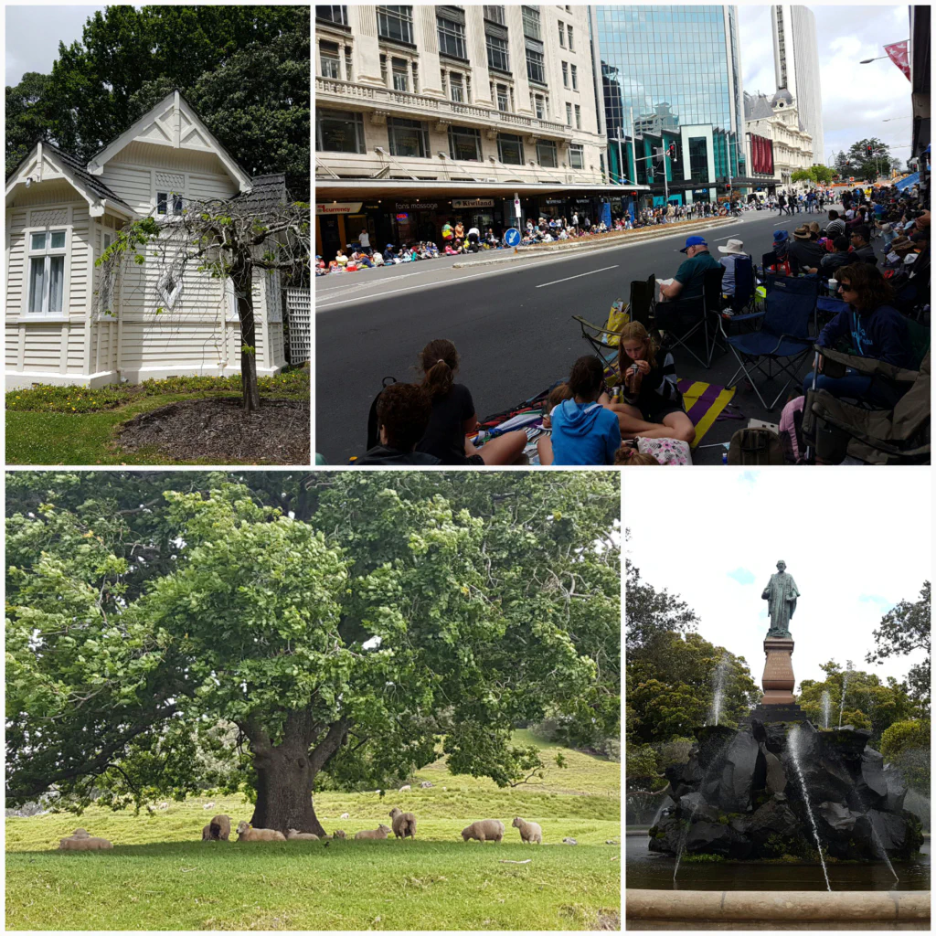 Spaziergang durch Auckland