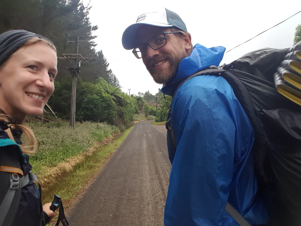 Moosbewachsene Baeume