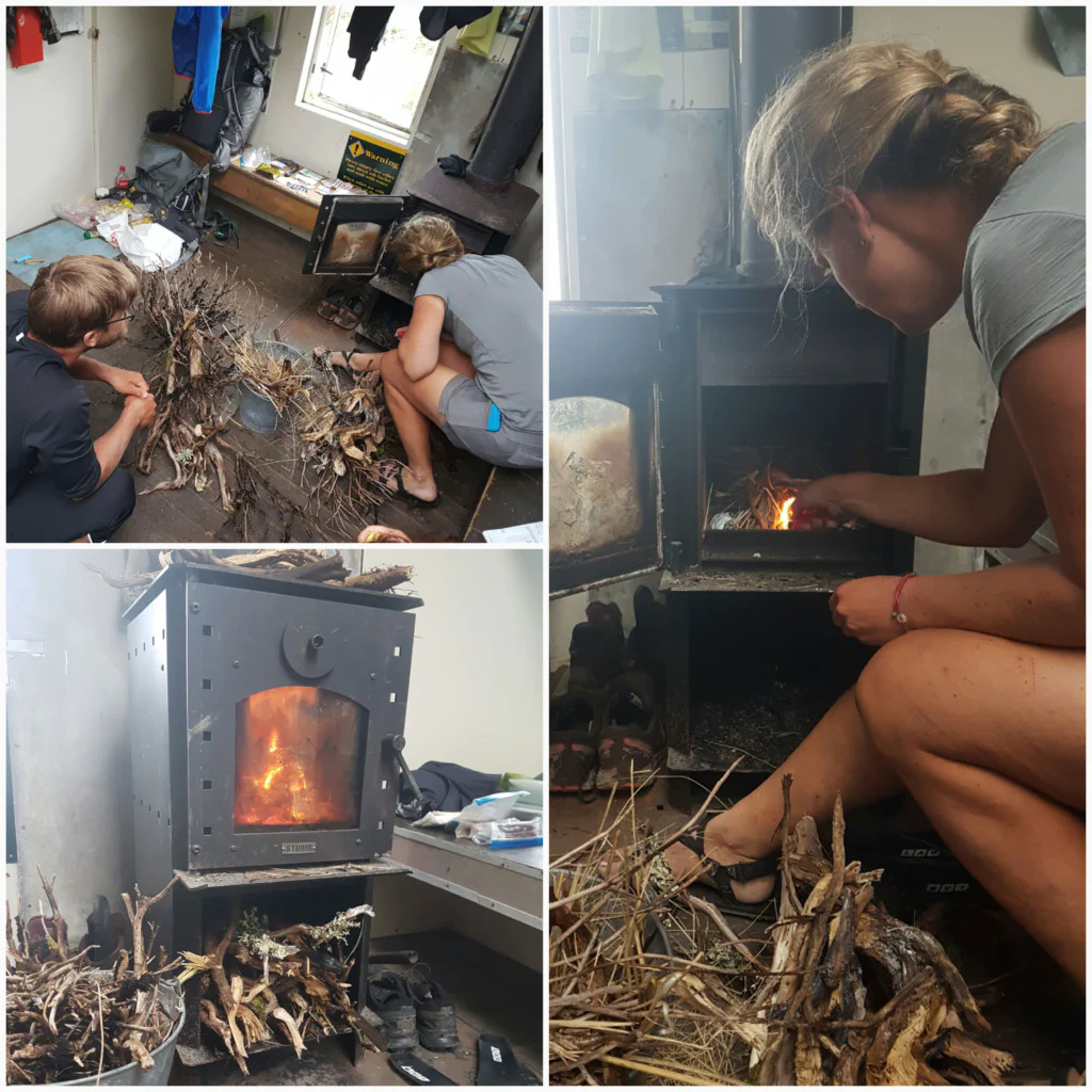 Gemuetlich in der Huette