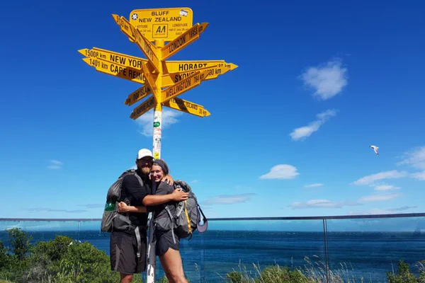 Neunzehnte Etappe: Bluff – journey's end!