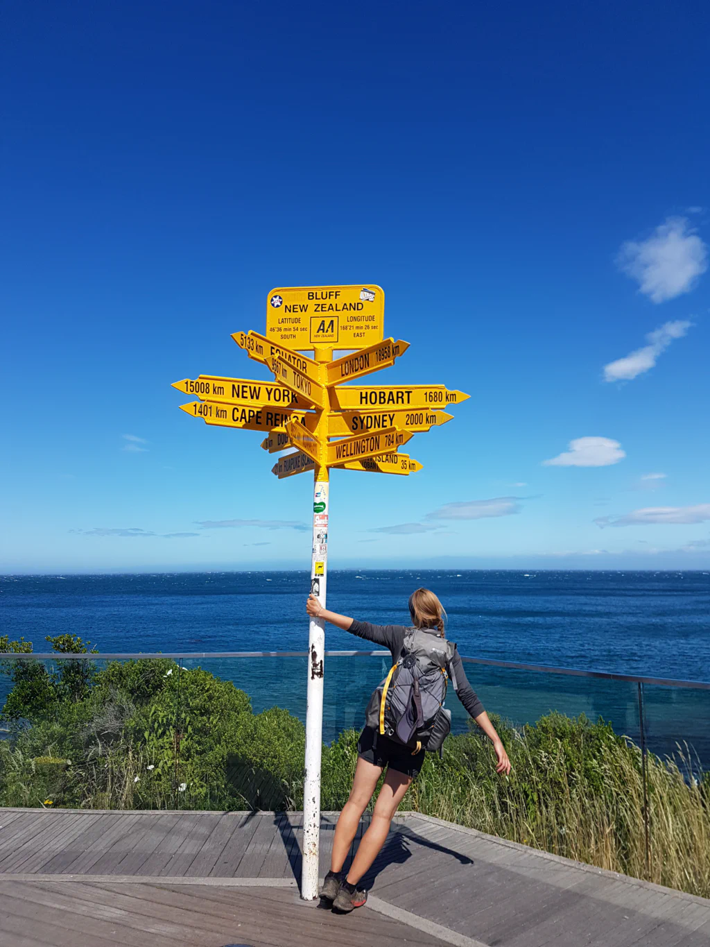 Irgendwo da hinten liegt der Südpol