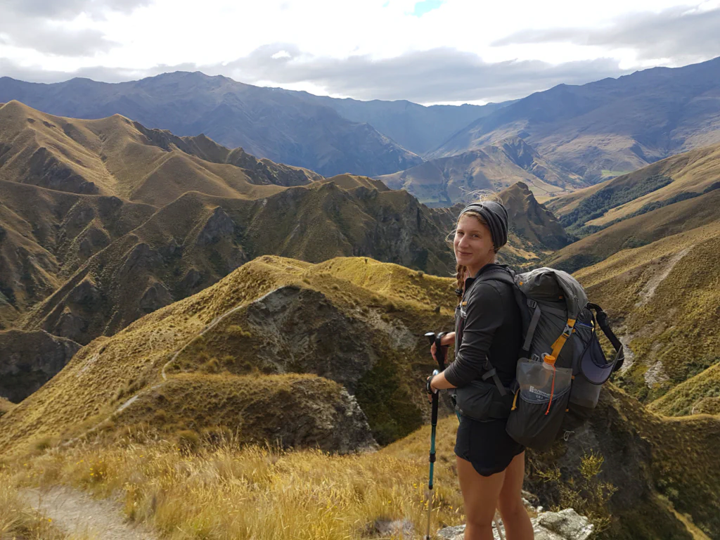Aussicht auf dem Motatapu Track