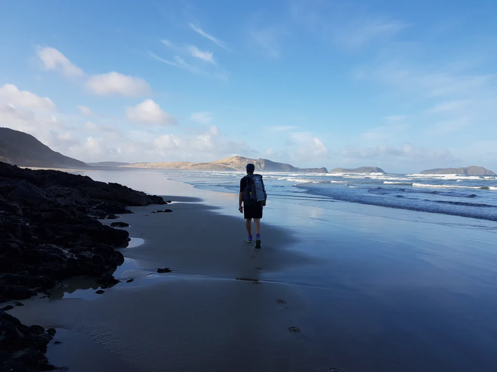 Sonnenuntergang am Strand