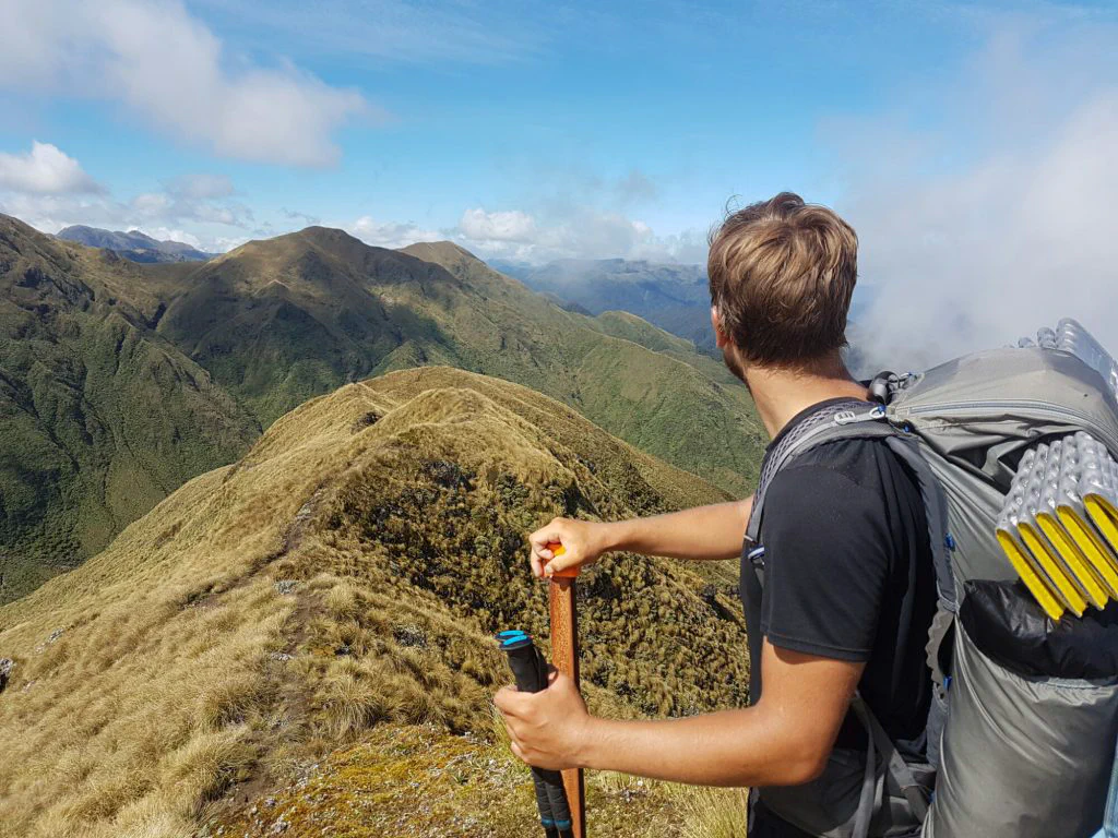 Tararua Ranges bei Sonnenschein