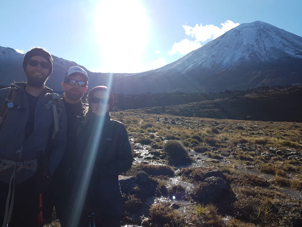 Ueberquerung durch Lavagestein