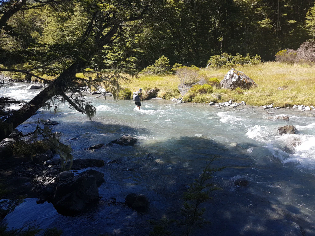 Flussdurchquerung -- kein Problem