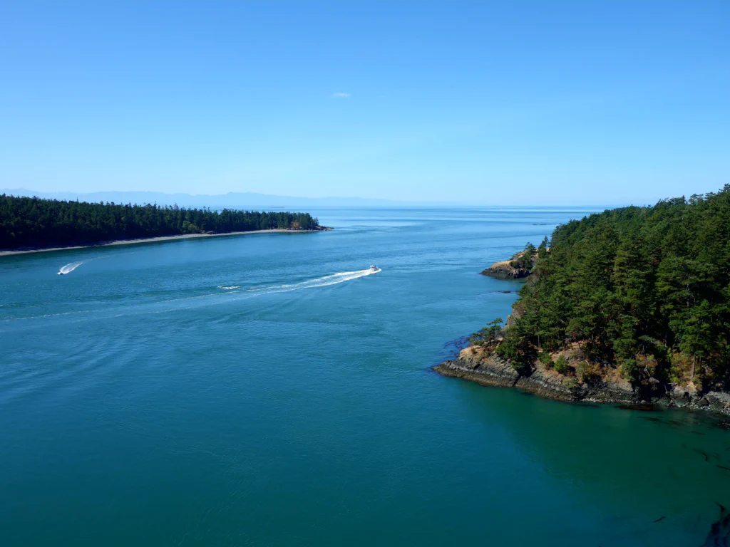 Imposante Brückenkonstruktion