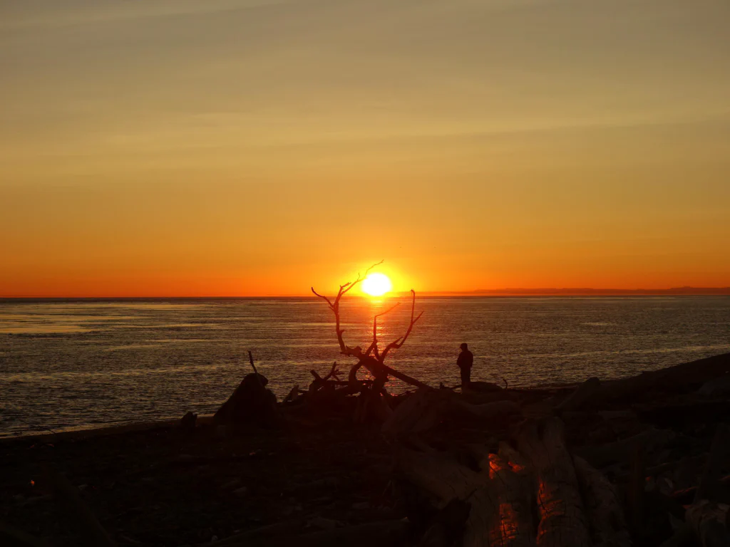 Goldene Stunde am Fort Casey