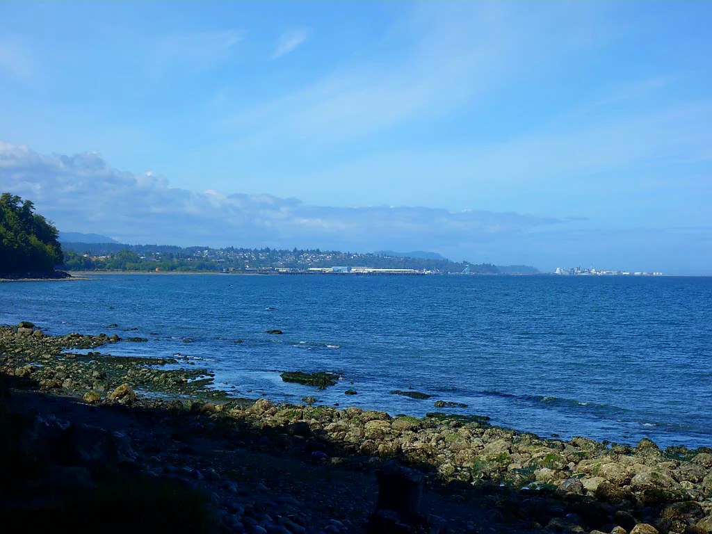 Port Angeles in Sicht