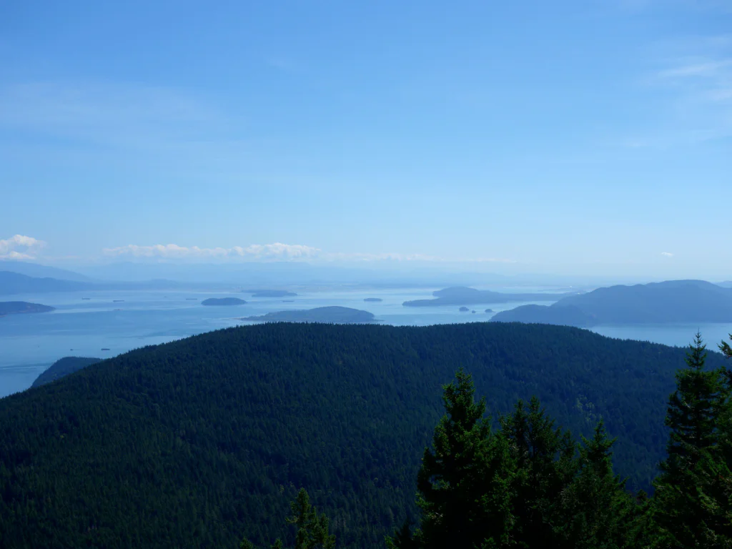 Blick ueber die Inseln