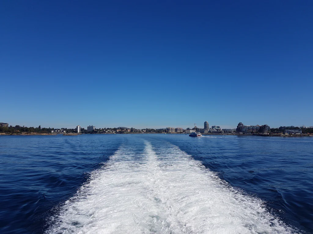 Abschied von Victoria, Vancouver Island