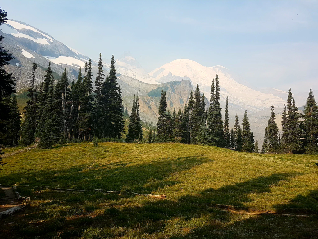Mount Rainier nochmal von etwas weiter links...