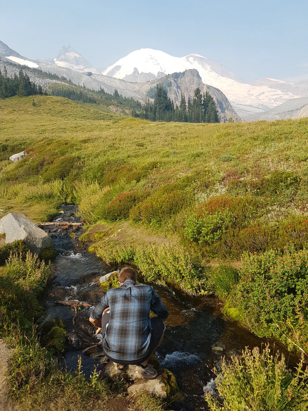 Gletscherwasser ist einfach das beste!